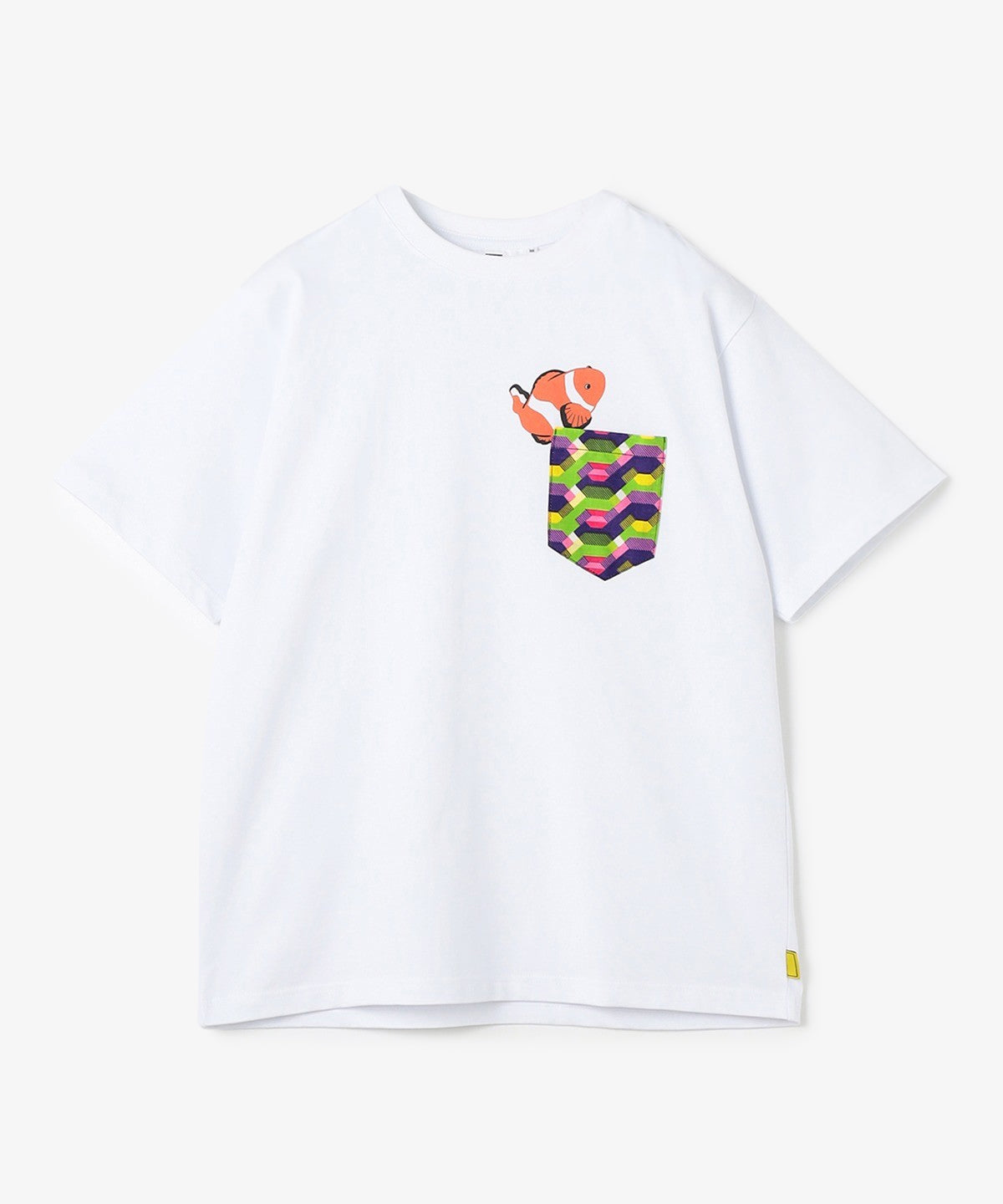 ポケットTシャツ Clownfish WHITE