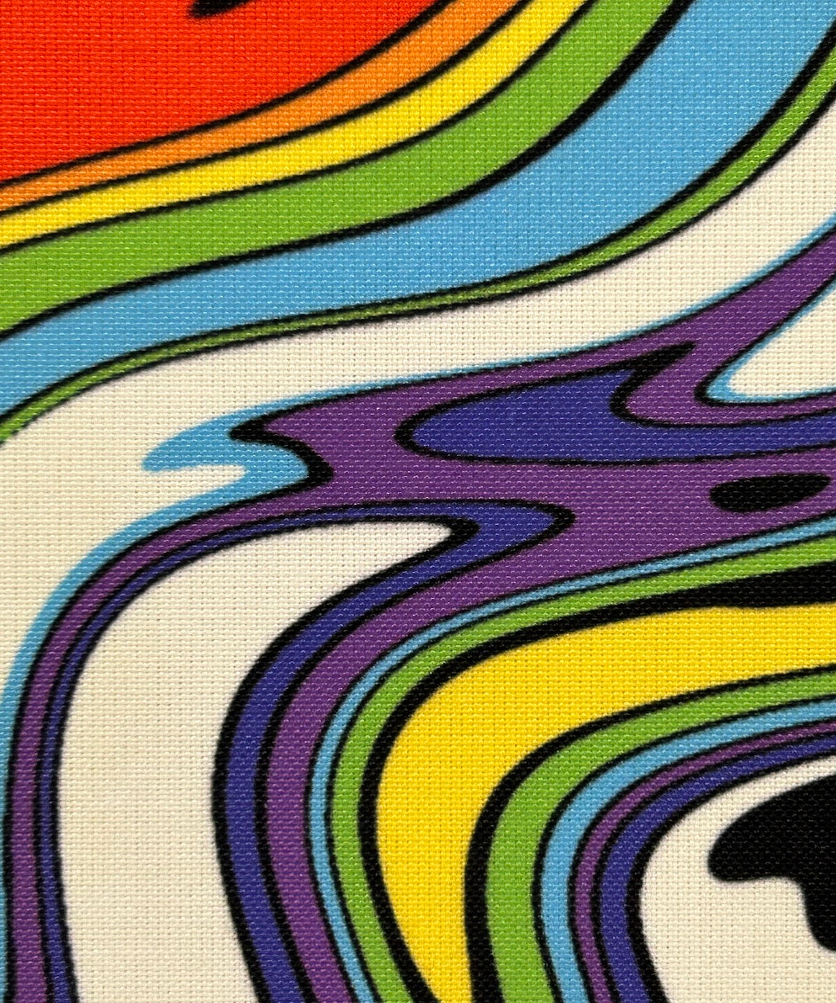 Textile panel (Square 53cm) RAINBOW