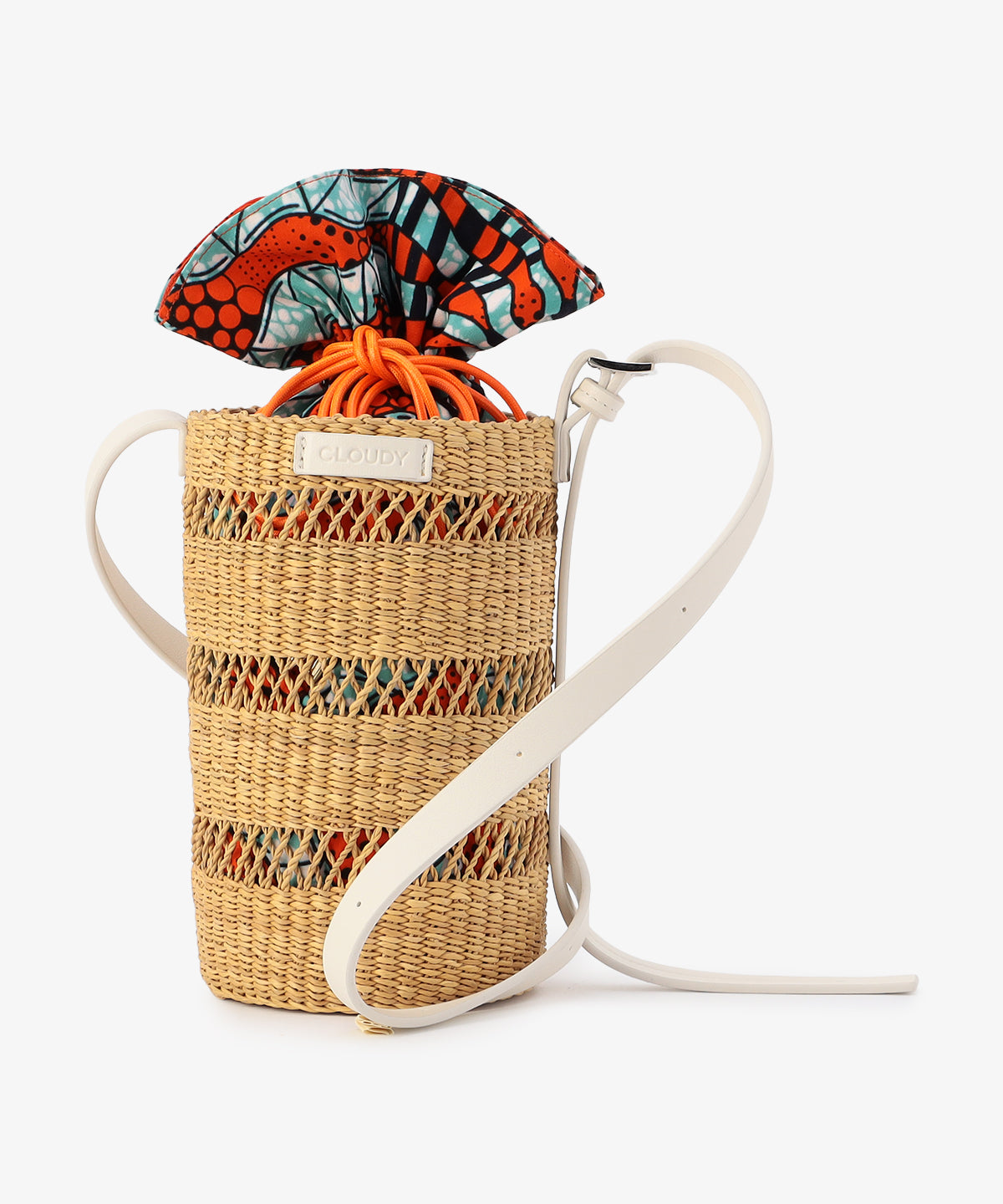 Mesh Shoulder Basket O.WHITE