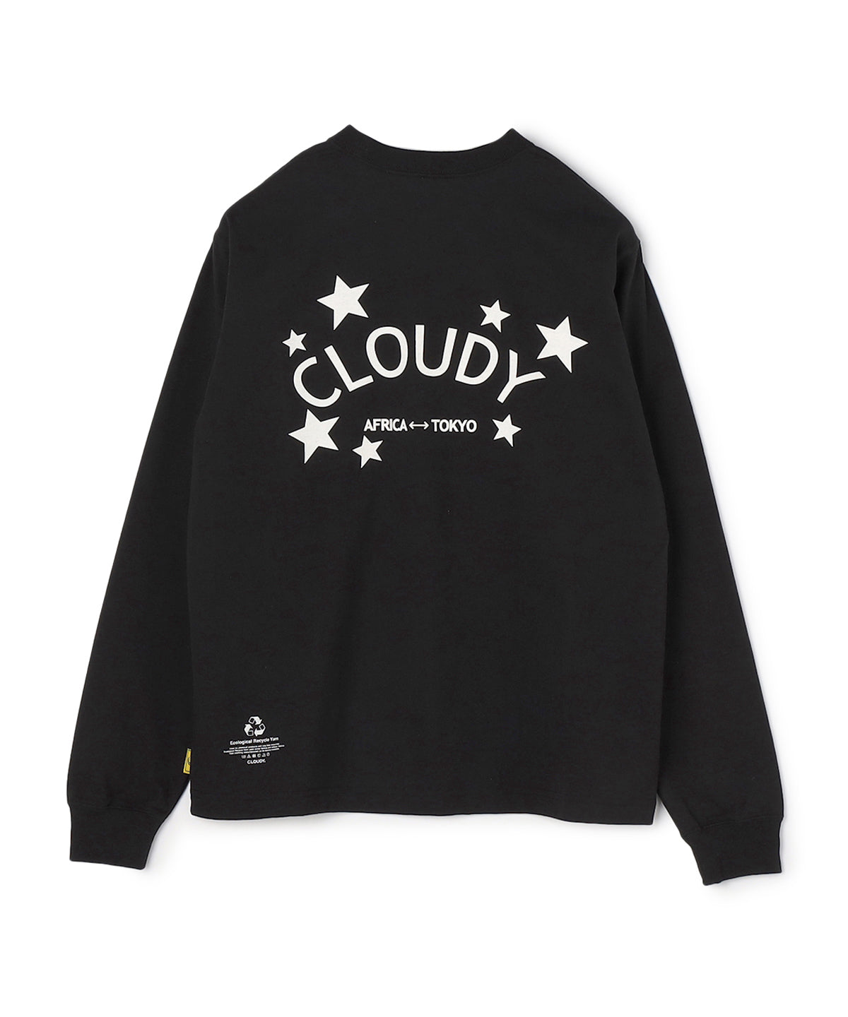 Long Sleeve T-Shirts Star BLACK