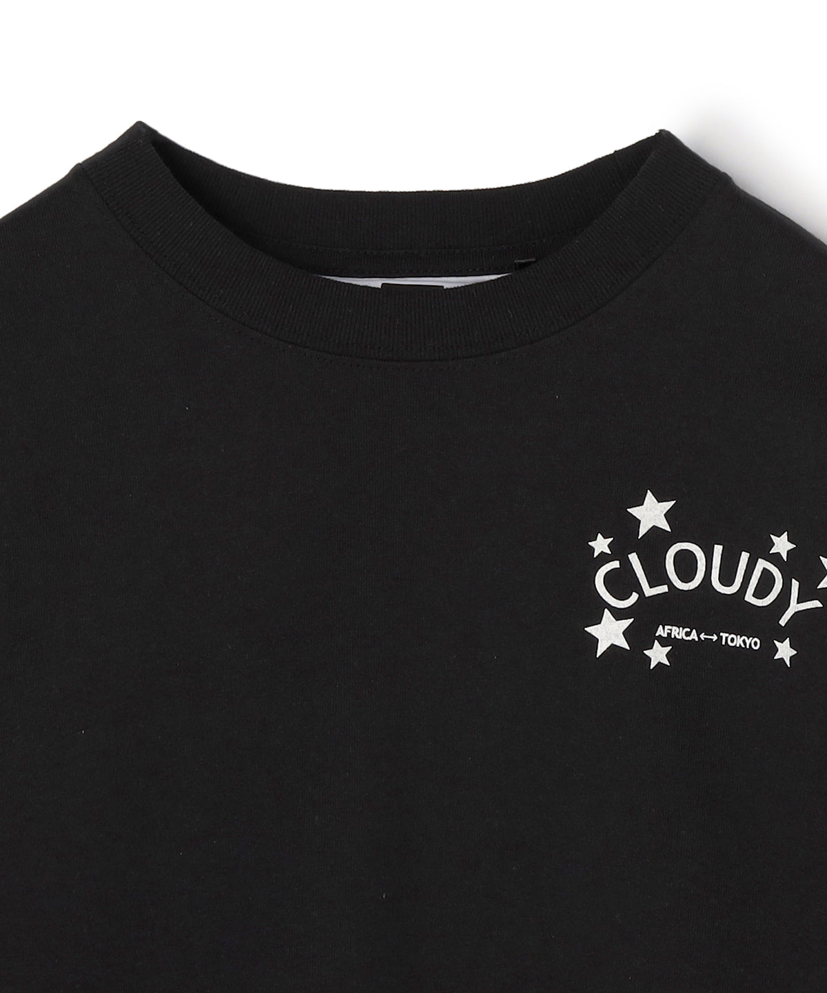 Long Sleeve T-Shirts Star BLACK