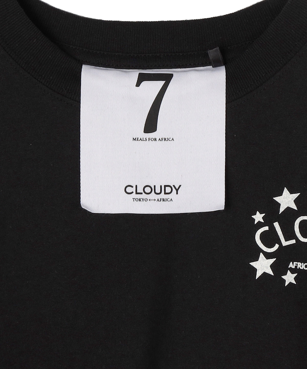 Long Sleeve T-Shirts Star BLACK