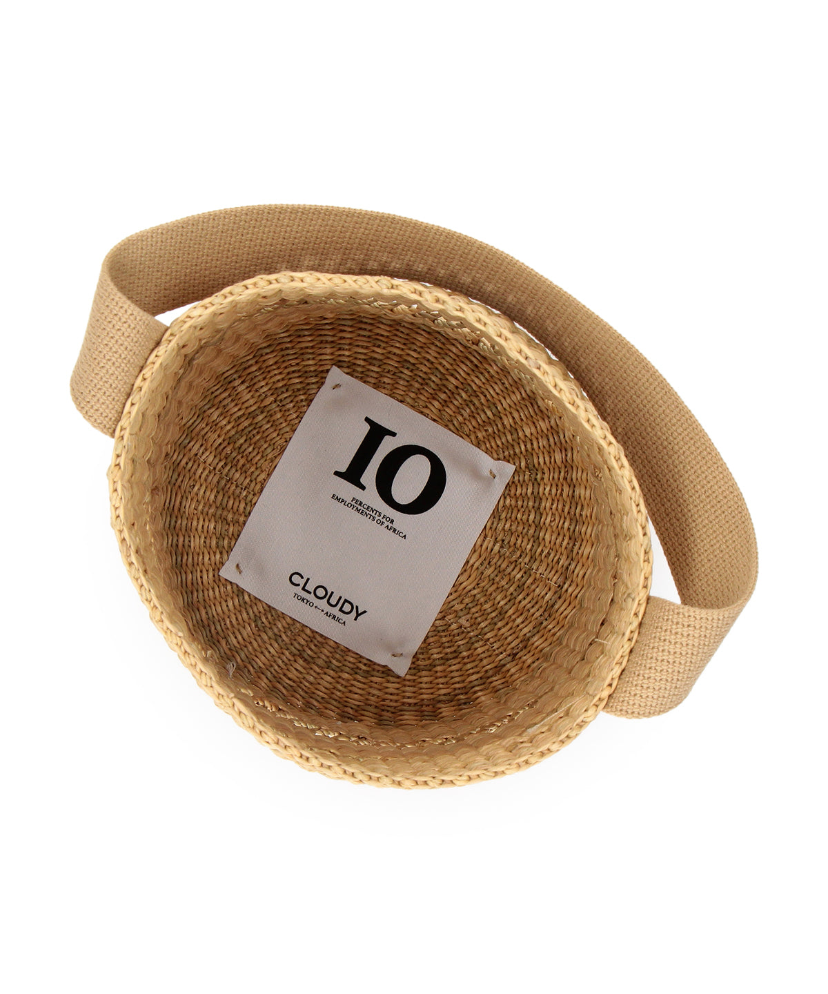 Mesh Tube Basket BEIGE