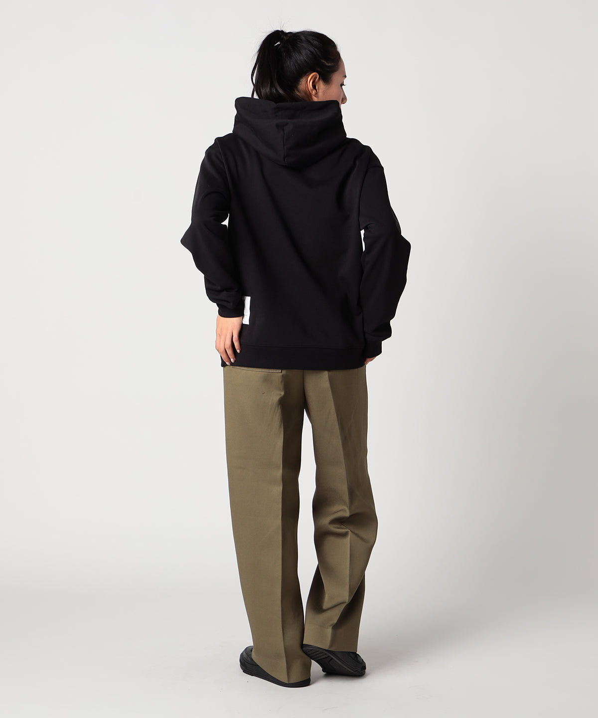 スウェットパーカー ALL COLORS ARE BEAUTIFUL ブラック
