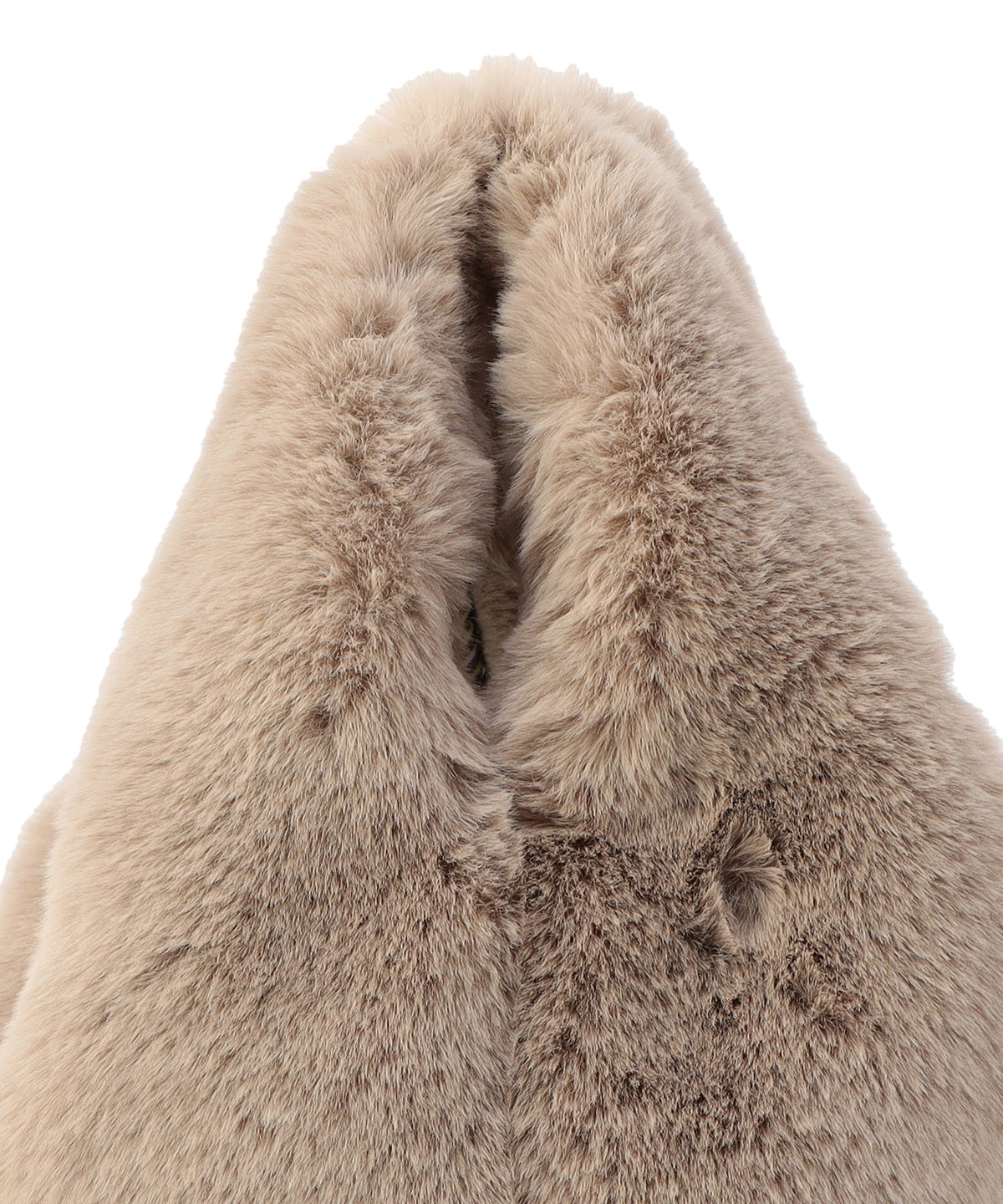 Eco Fur Convenience Bag(Medium) BEIGE