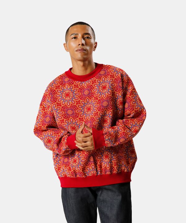 Recycled Knit Sweater ORANGE