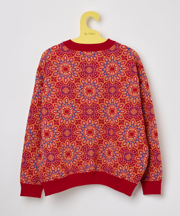 Recycled Knit Sweater ORANGE