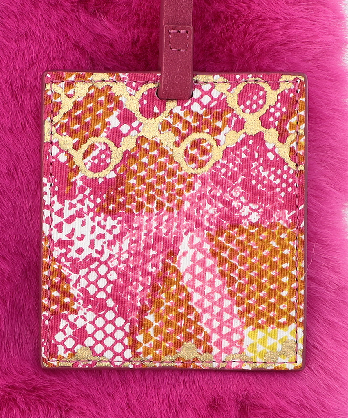 Eco Fur Convenience Bag(Medium) PINK