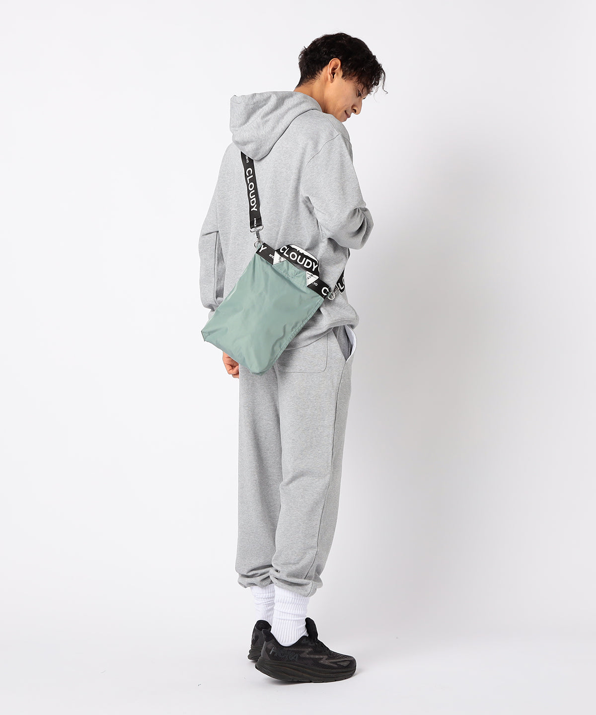 Reversible Shoulder Bag (Small) KHAKI