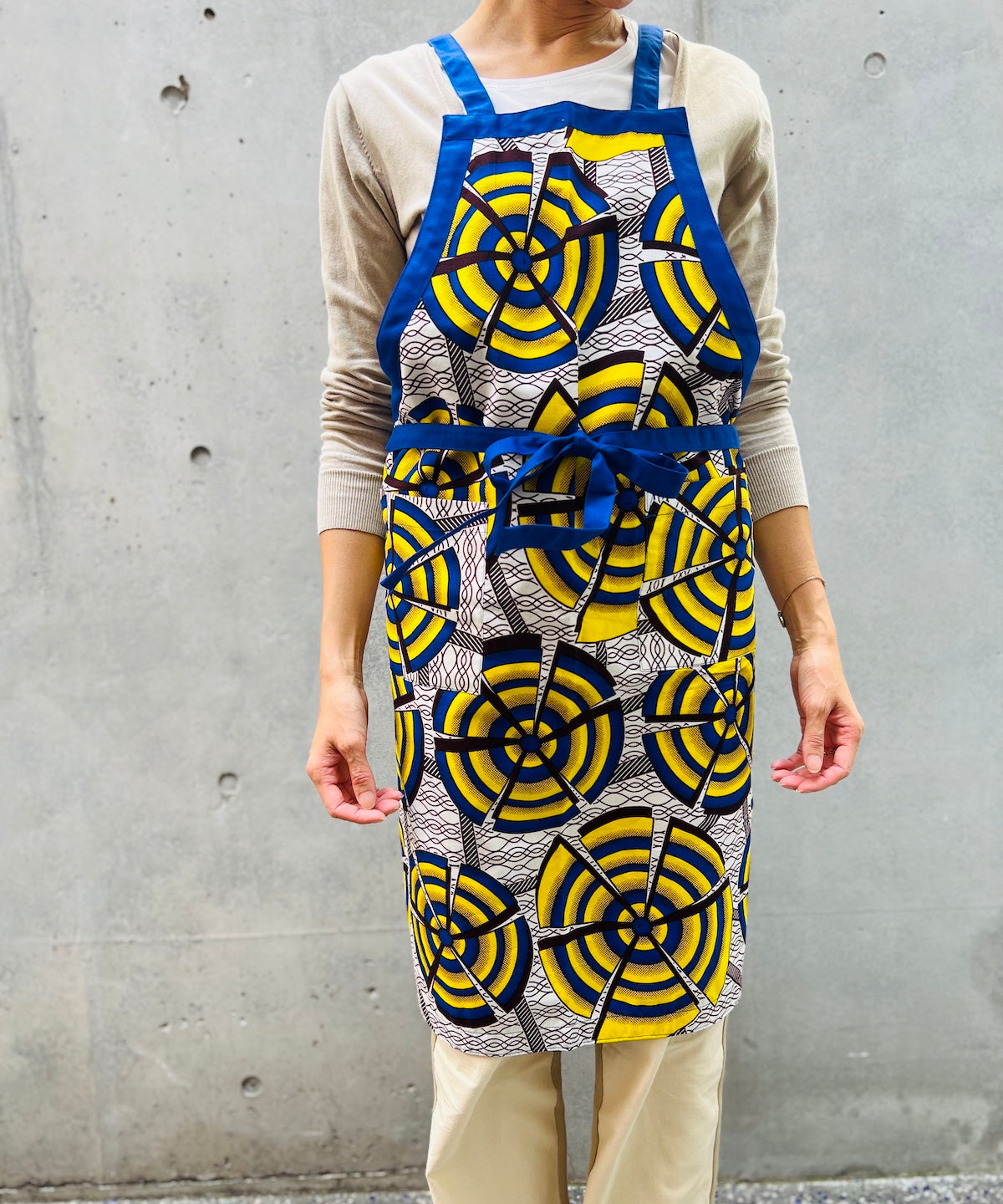 Kitenge エプロン 022