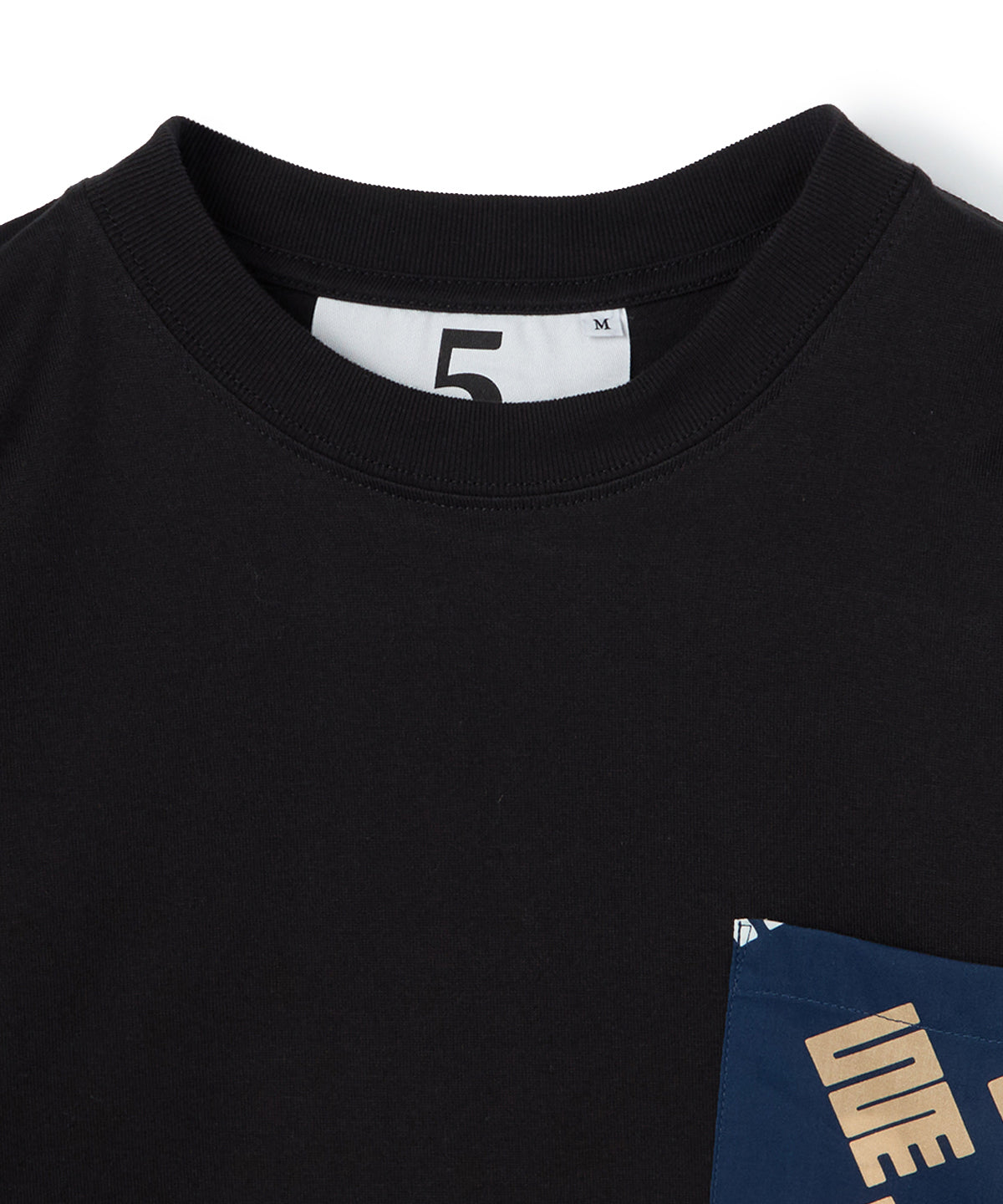 ポケットTシャツ 089 BLACK
