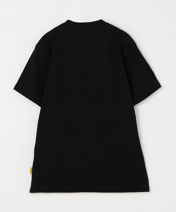 Pocket T-SHIRTS Uneck 382 BLACK