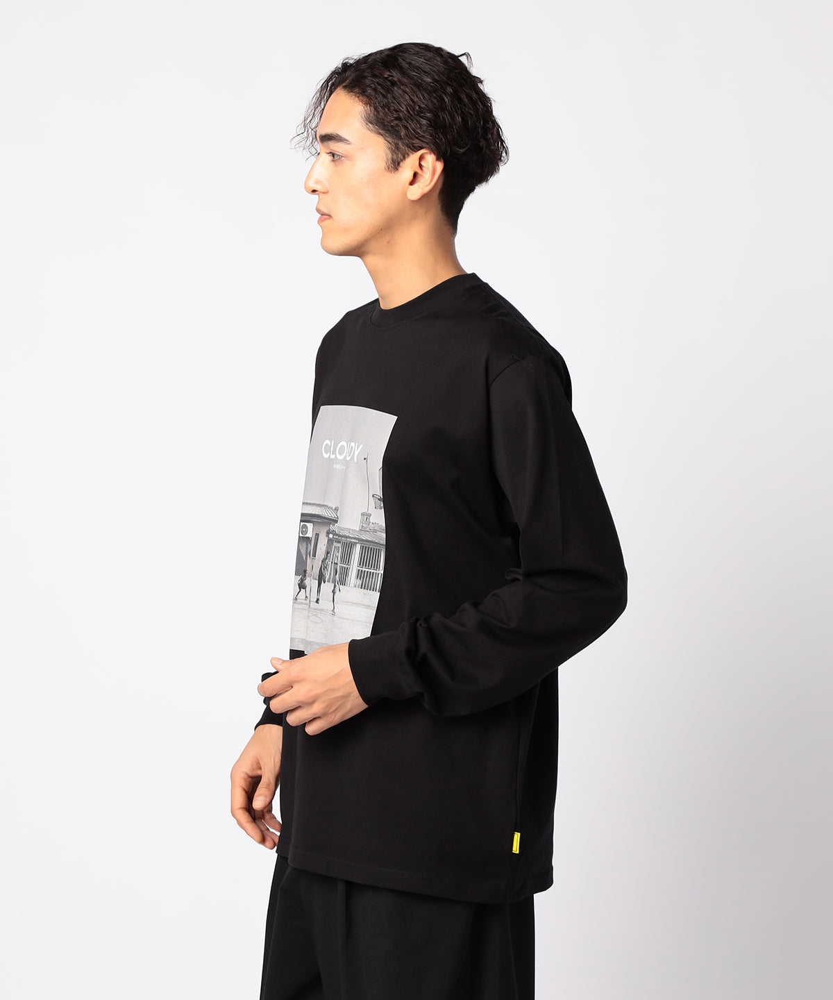 Long Sleeve T-Shirts Basketball BLACK