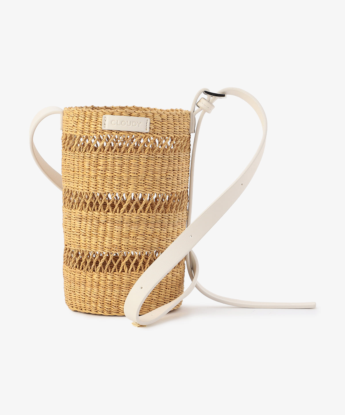 Mesh Shoulder Basket O.WHITE
