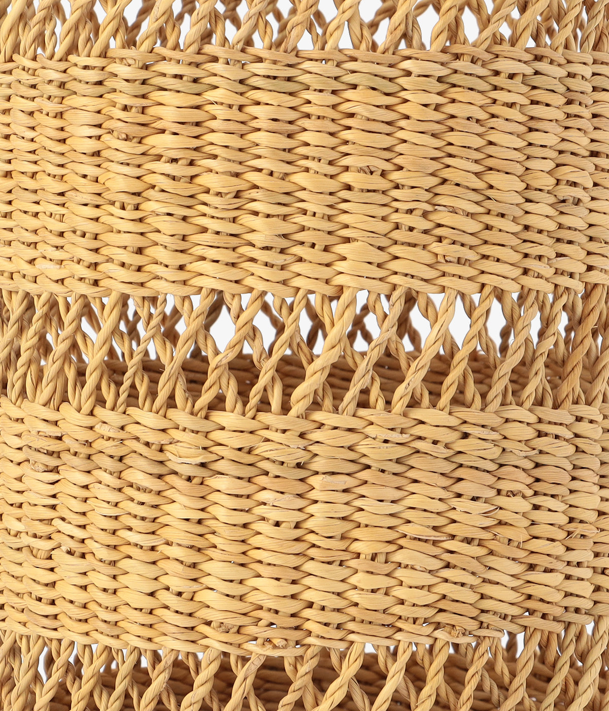 Mesh Shoulder Basket O.WHITE