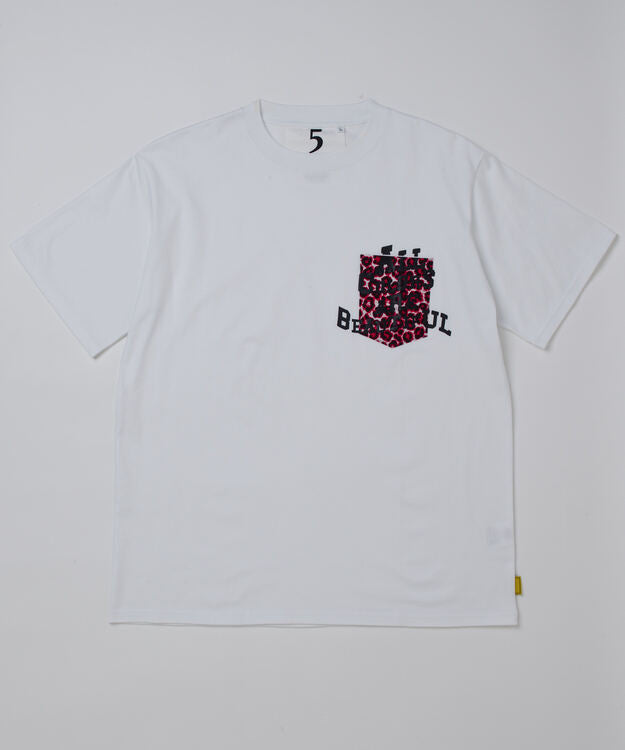 Printed Pocket T-SHIRTS ~ALL COLORS ARE BEAUTIFUL~ 370 WHITE