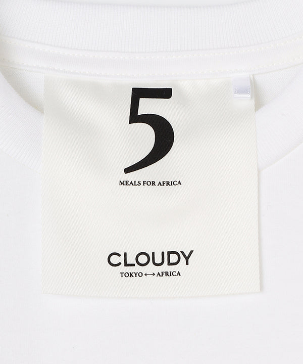Pocket T-SHIRTS Uneck 373 WHITE