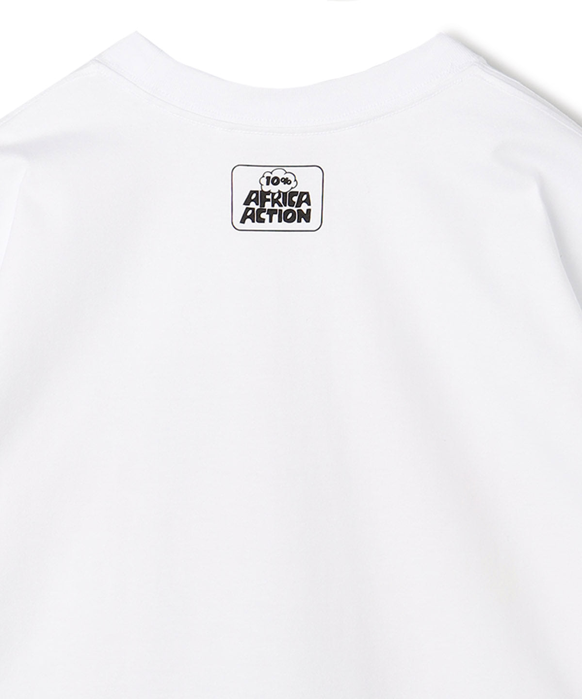 T-shirts Textile Collage Morning Blossom WHITE
