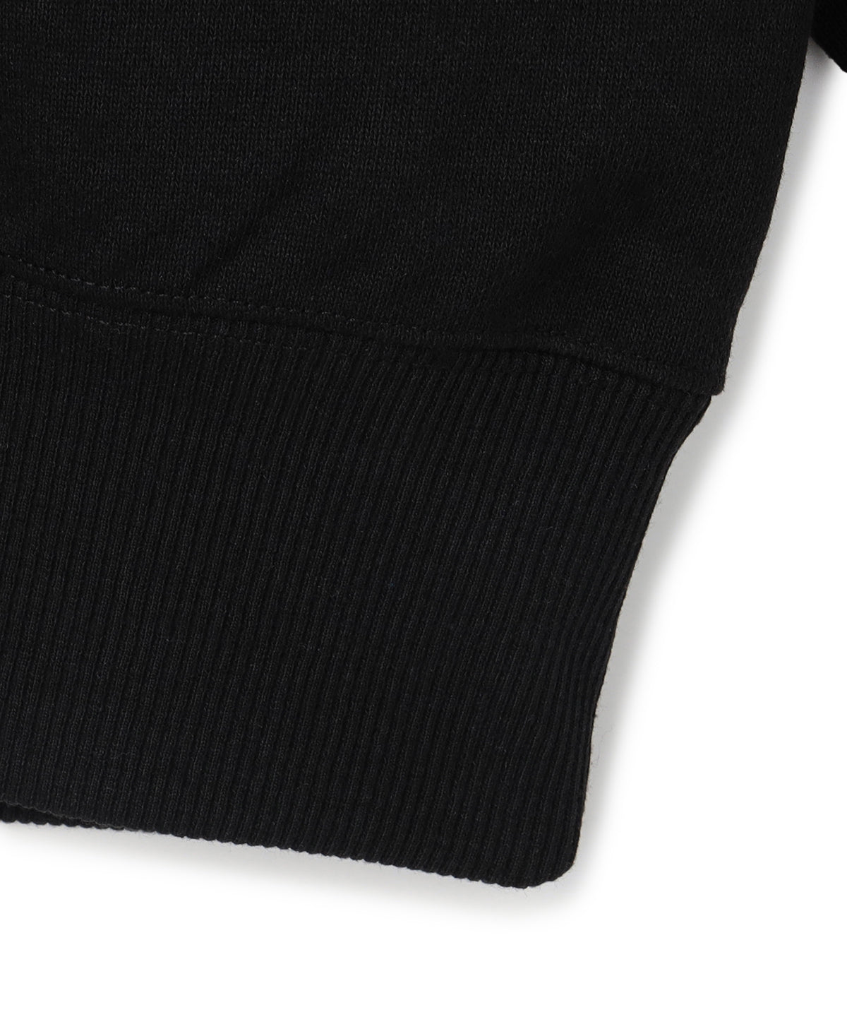 Recycle Sweat Shirts Arch LOGO BLACK