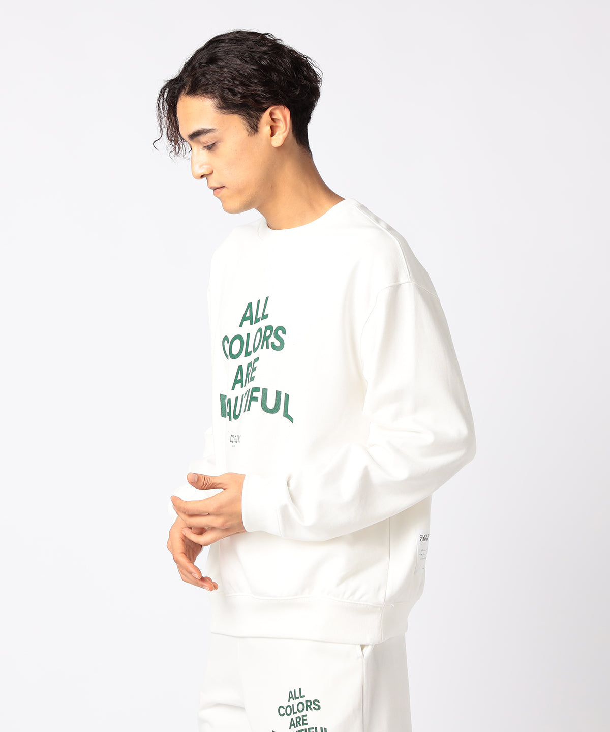 スウェットシャツ ALL COLORS ARE BEAUTIFUL ホワイト