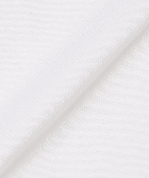 Pocket T-SHIRTS Uneck 373 WHITE