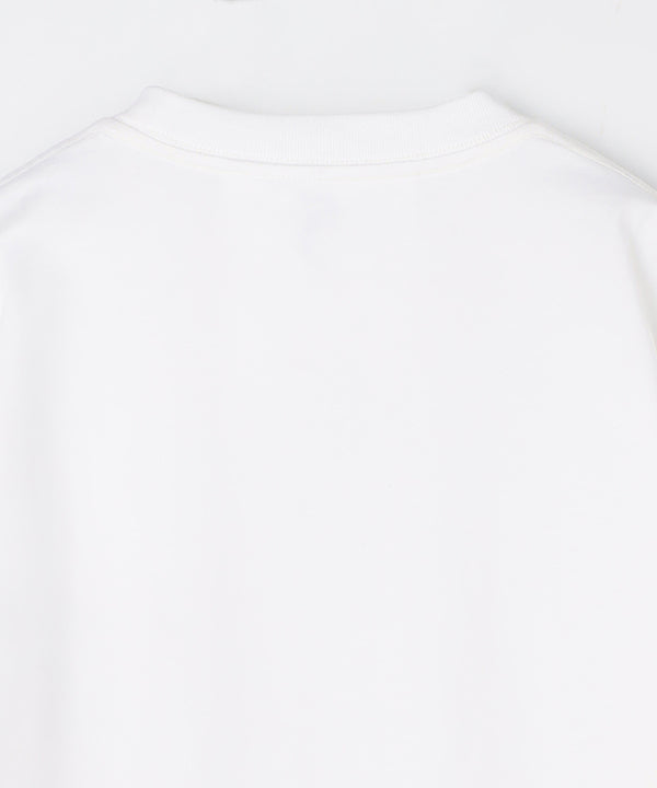 Pocket T-SHIRTS Uneck 373 WHITE
