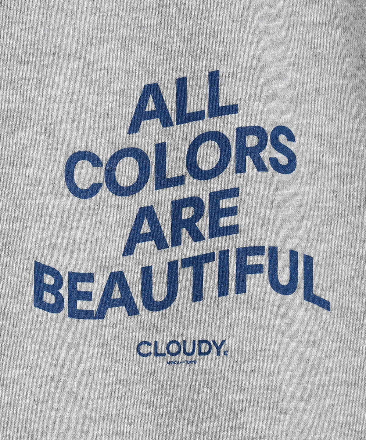 スウェットパンツ ALL COLORS ARE BEAUTIFUL グレー