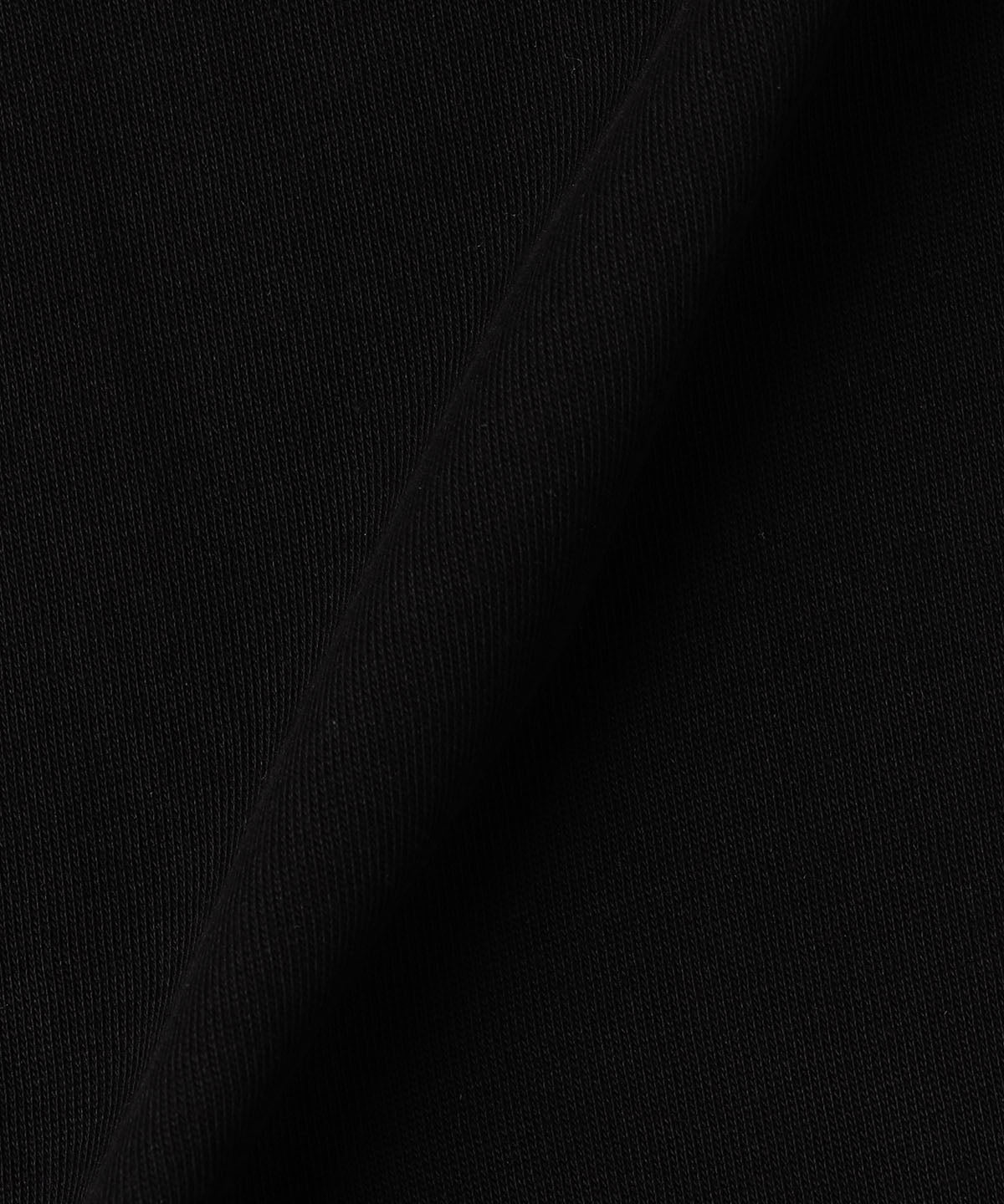 キッズポケットTシャツ Whale BLACK