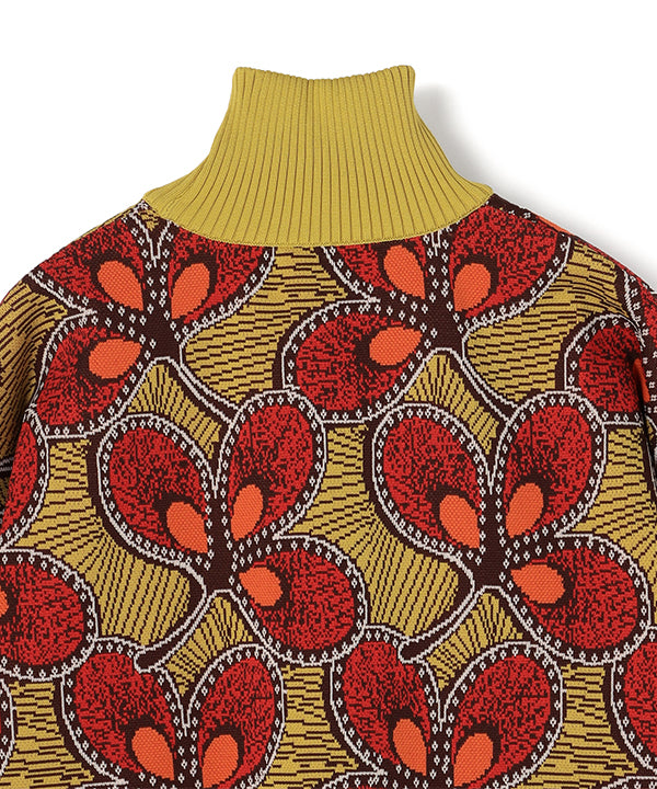 Recycled Dolman Knit Sweater YELLOW