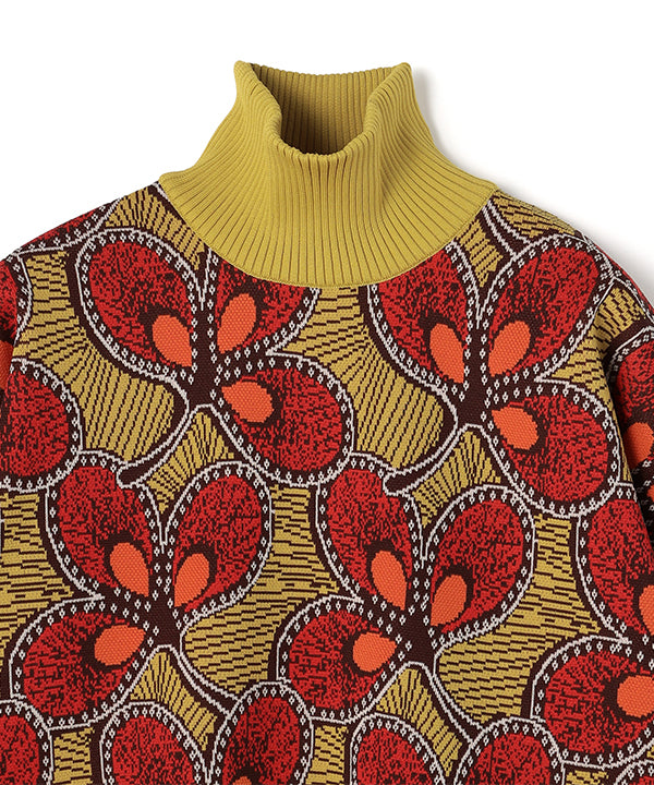 Recycled Dolman Knit Sweater YELLOW