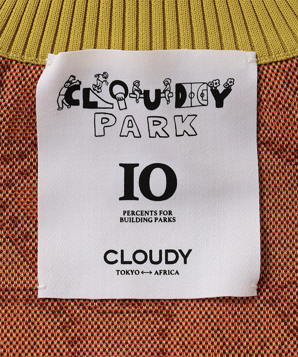 Recycled Dolman Knit Sweater YELLOW