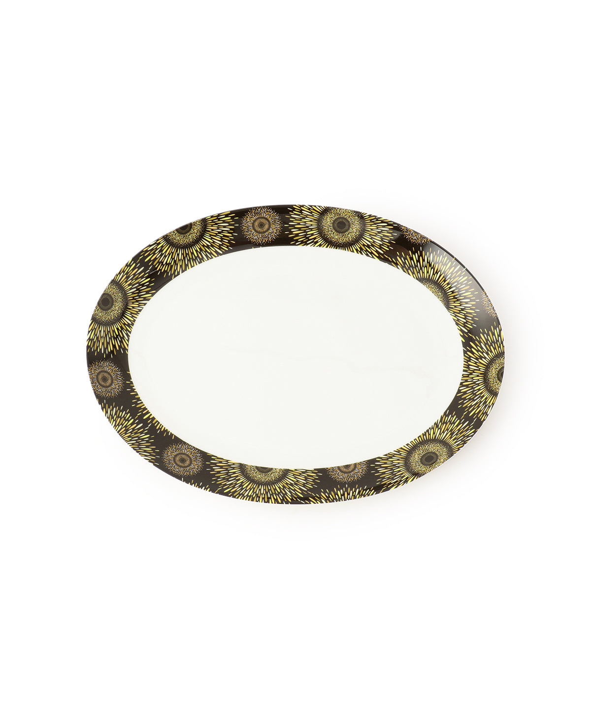 Suns & Beams oval plate 31cm