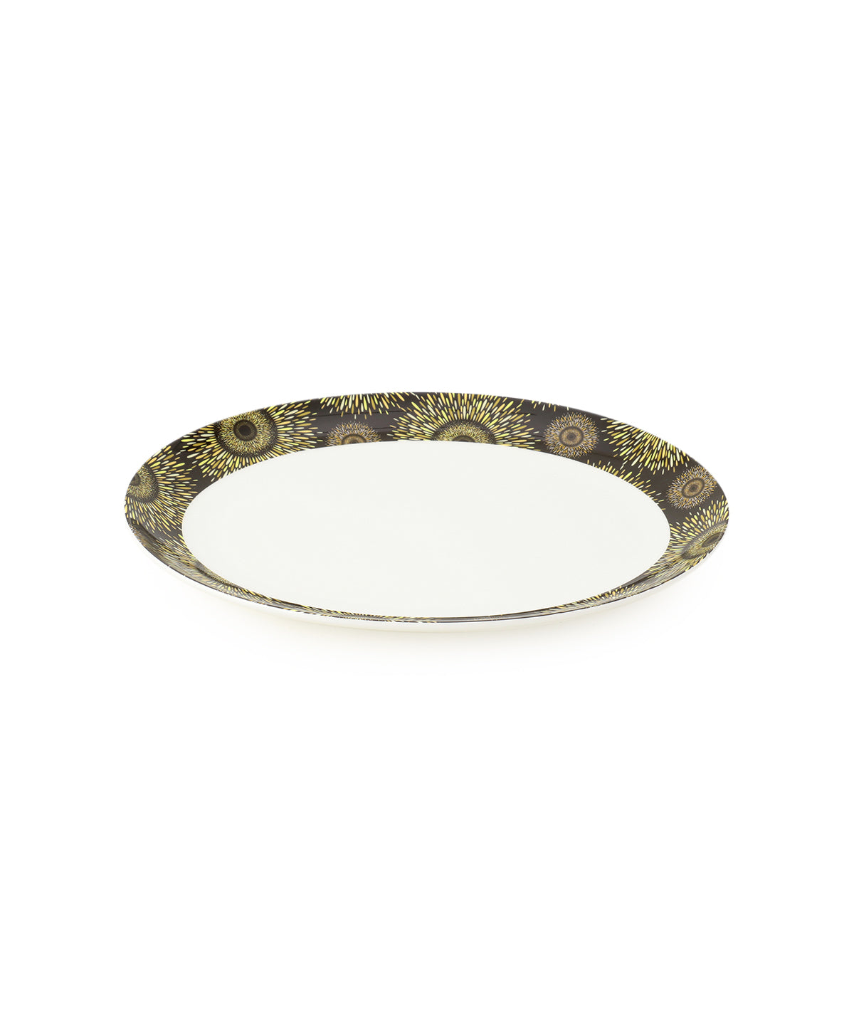 Suns & Beams oval plate 31cm