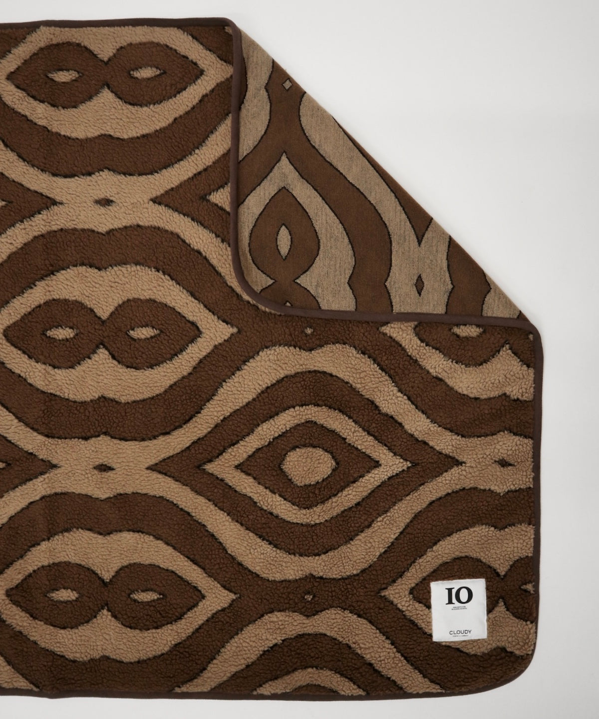 ボアブランケット ブラウン