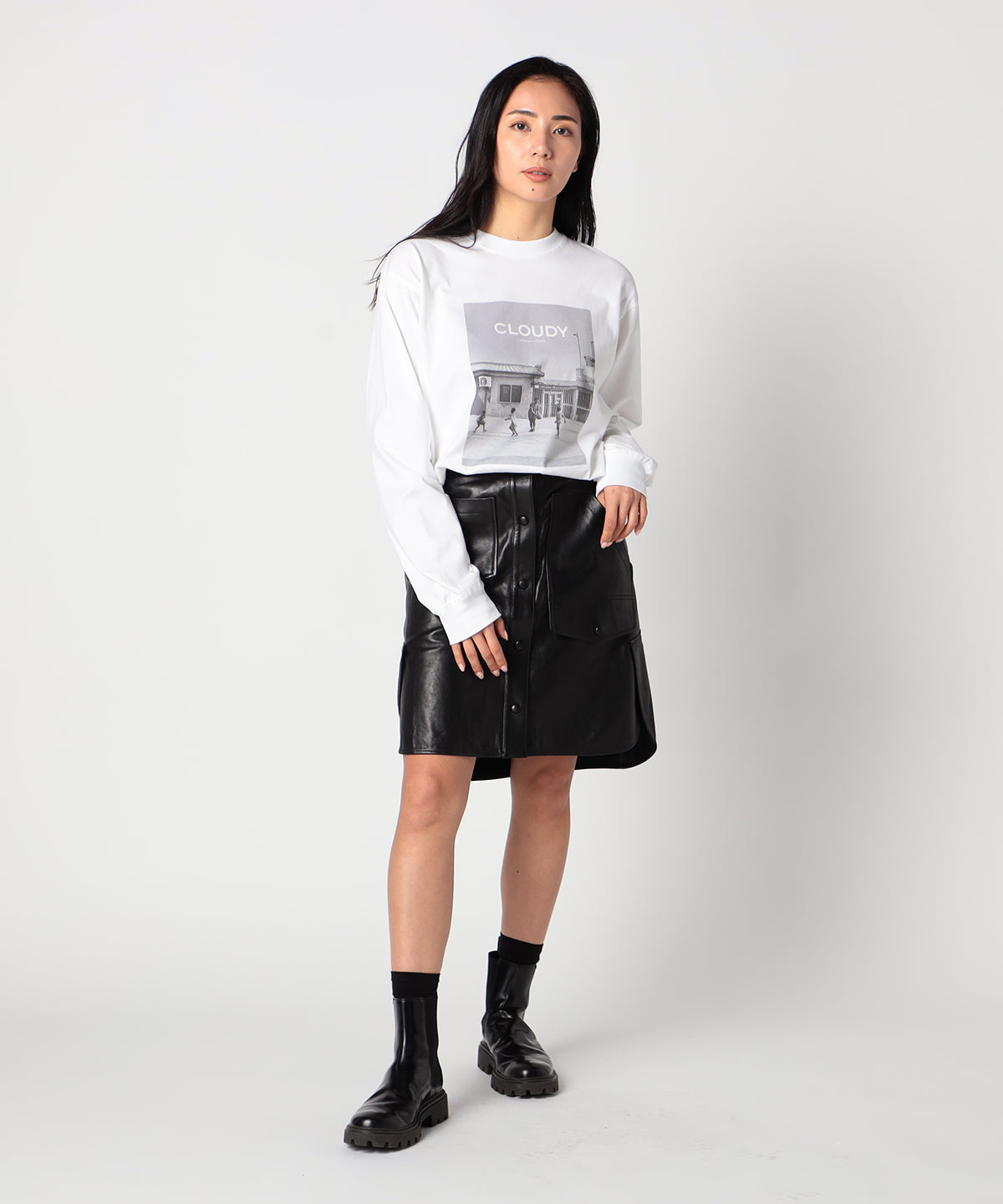 Long Sleeve T-Shirts Basketball WHITE
