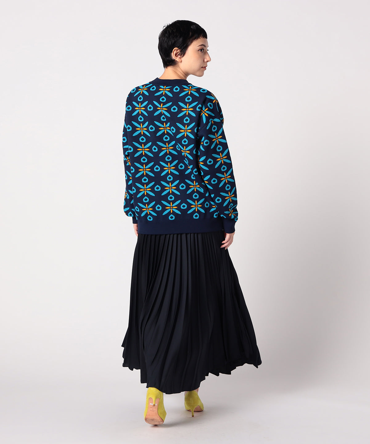 Knit Sweater NAVY
