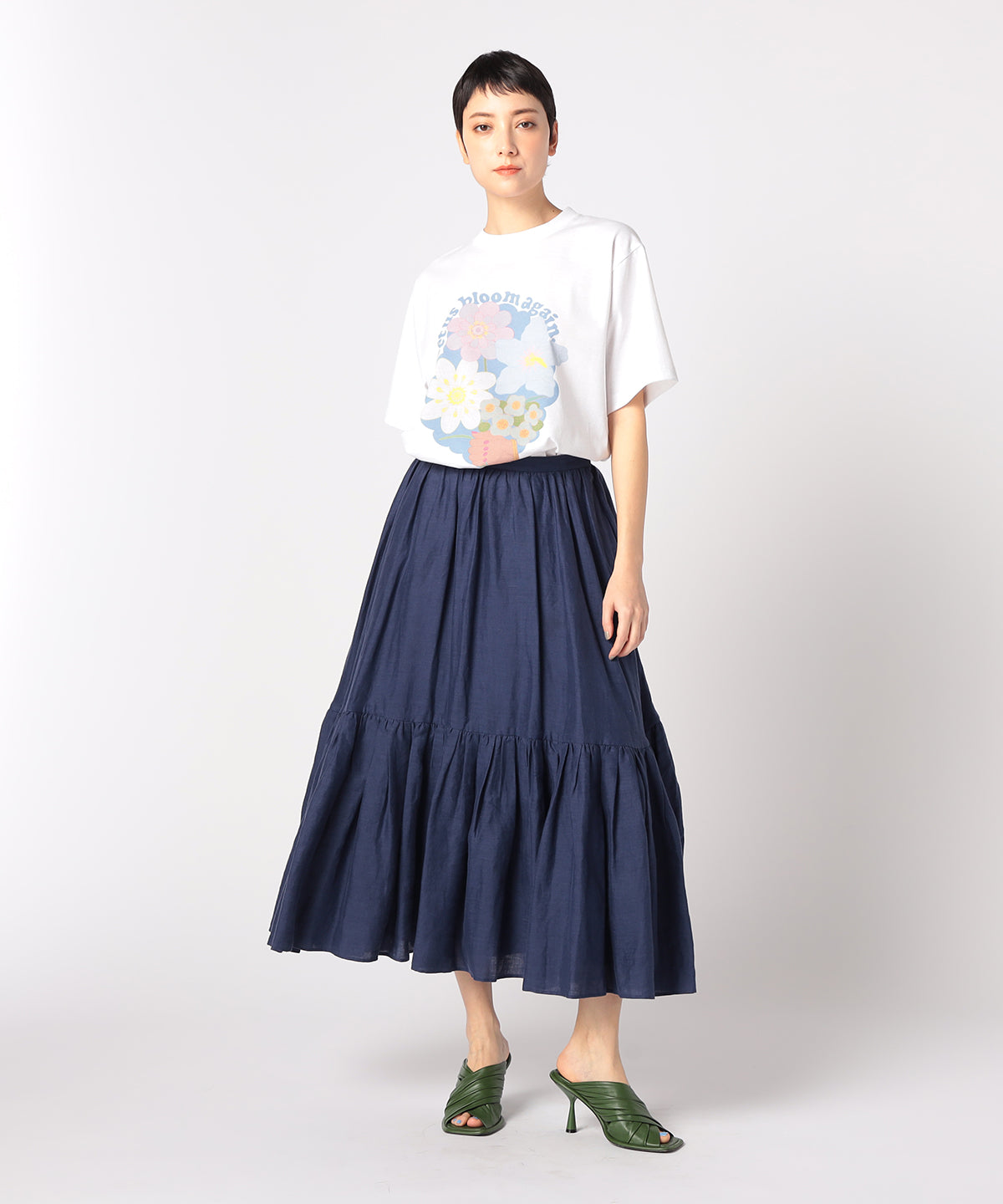 Lunch T-shirt BLOOM WHITE