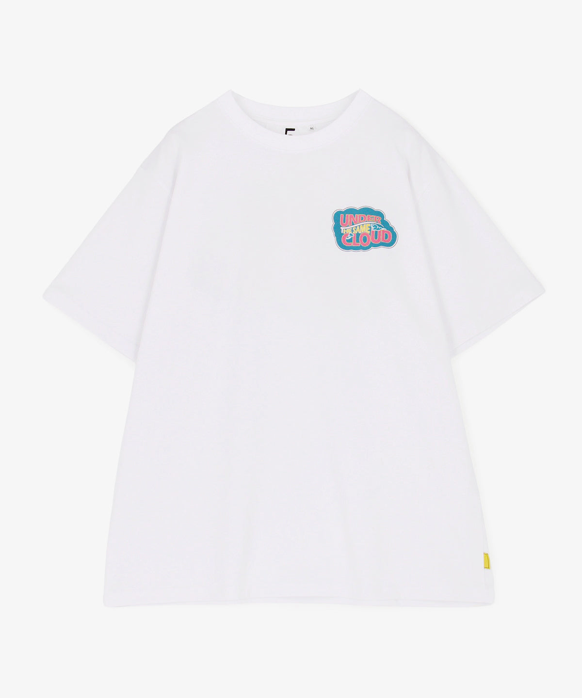 Lunch T-shirt UNDER THE SAME CLOUD WHITE