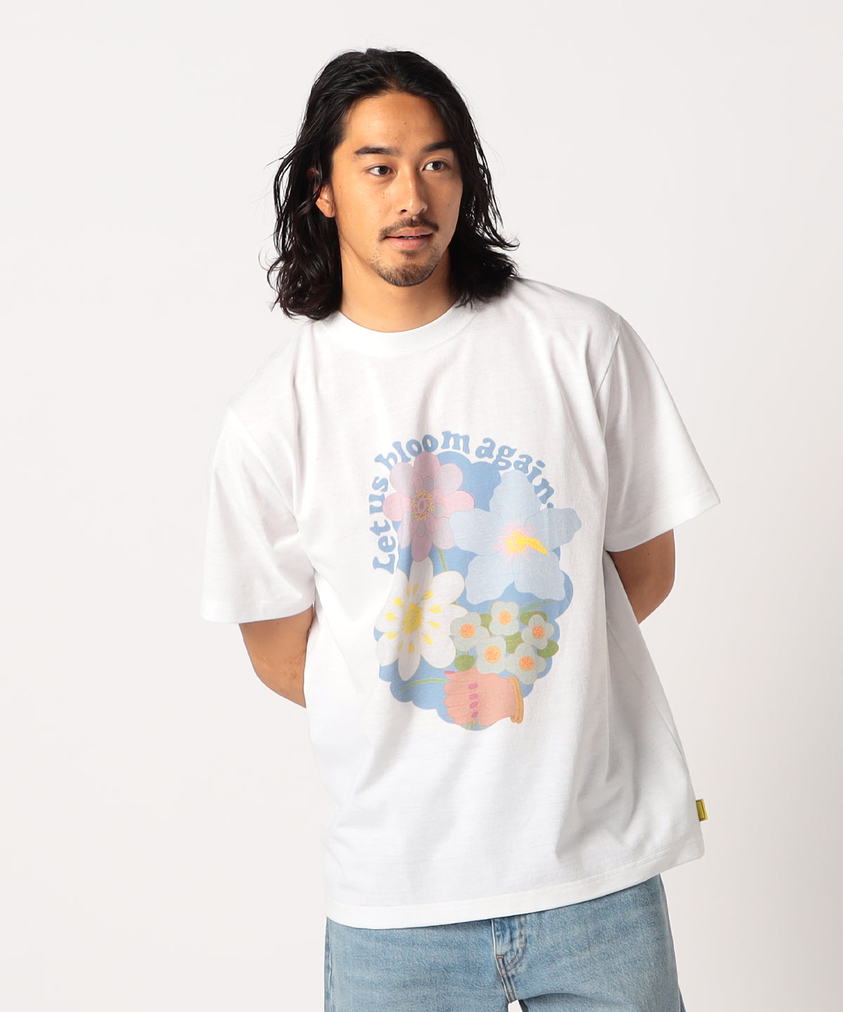 Lunch T-shirt BLOOM WHITE