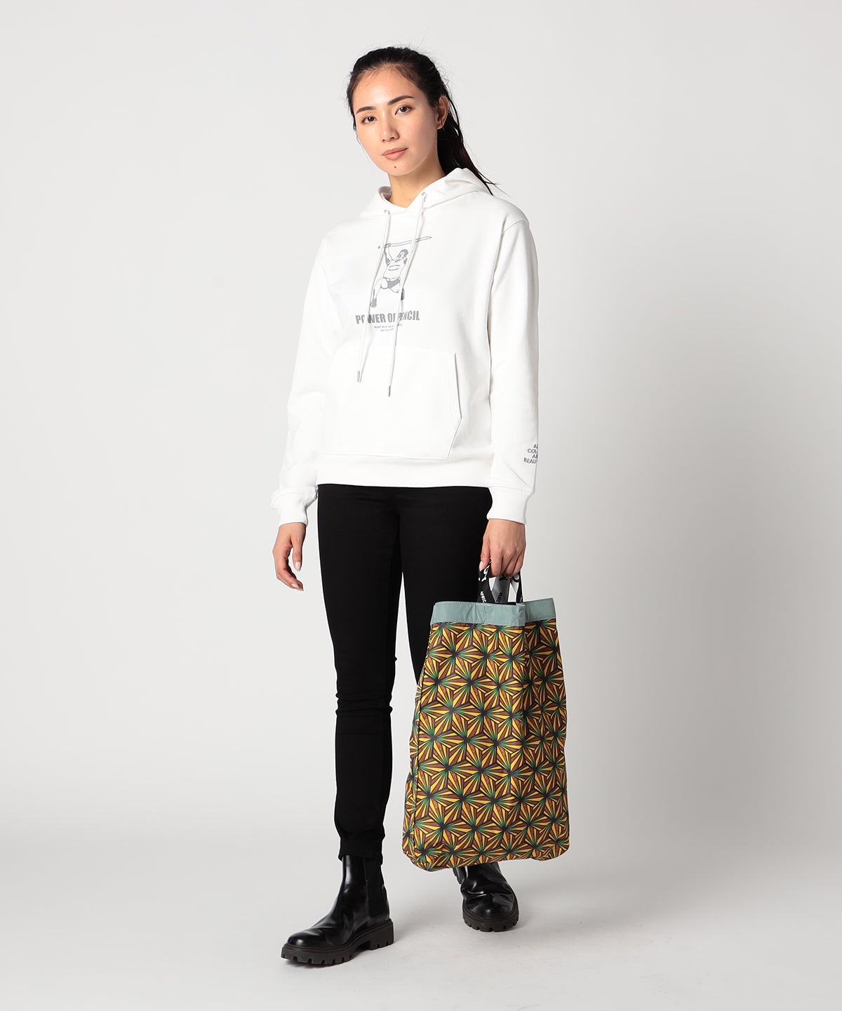 Reversible Shoulder Bag (Large) KHAKI