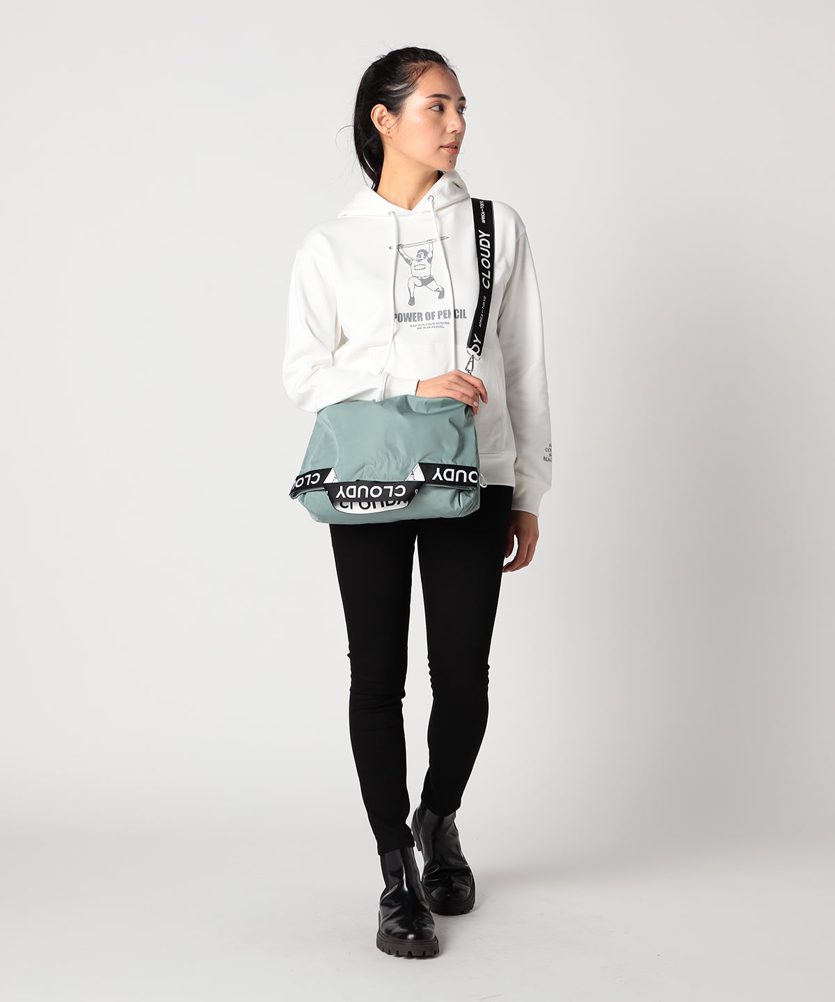 Reversible Shoulder Bag (Large) KHAKI