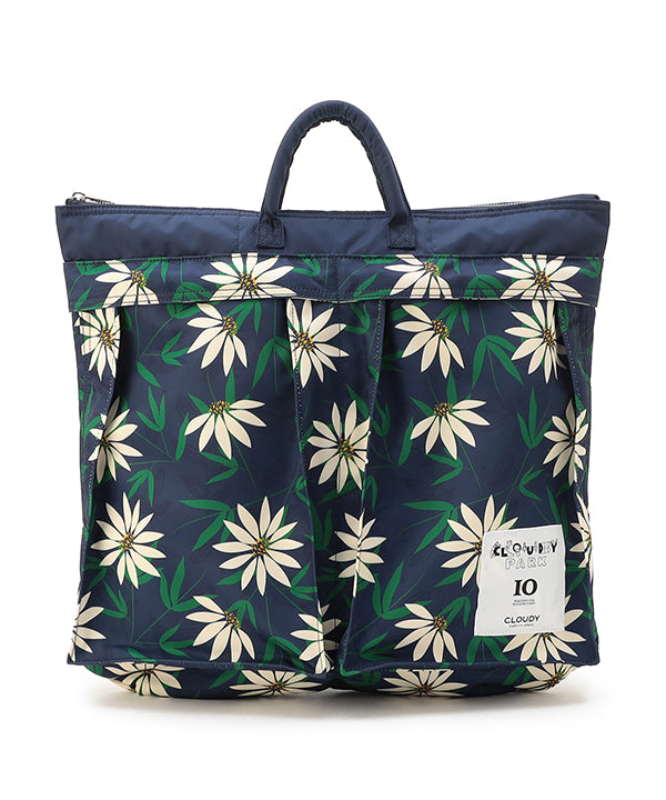 Printed Helmet Bag (Large) NAVY | Bag | CLOUDY official mail order