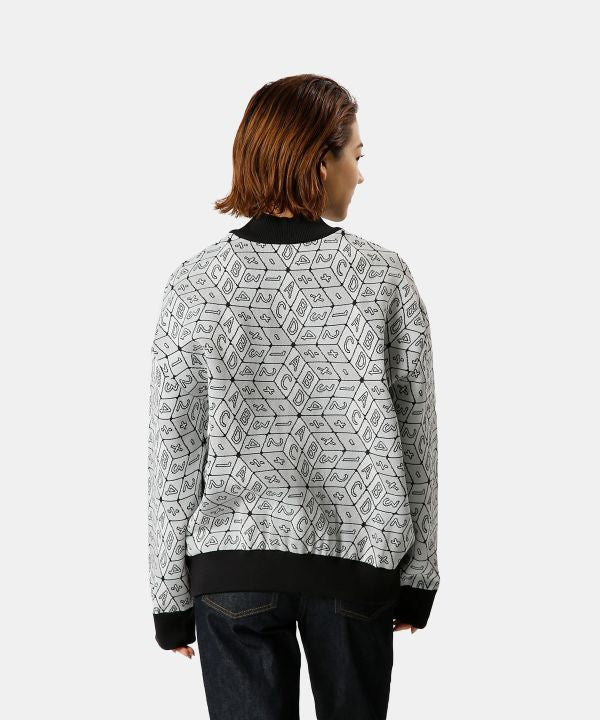 Recycled Knit Cardigan BLACK