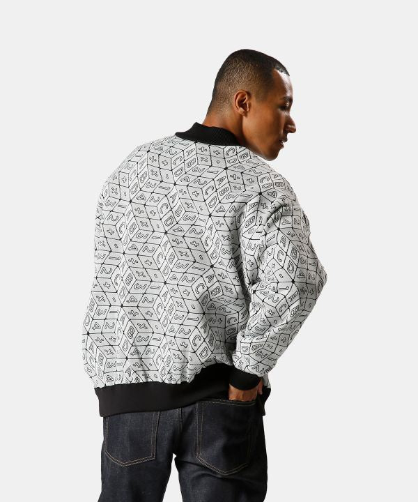 Recycled Knit Cardigan BLACK