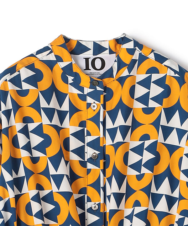 One-Piece Dress with Full Pattern NAVY