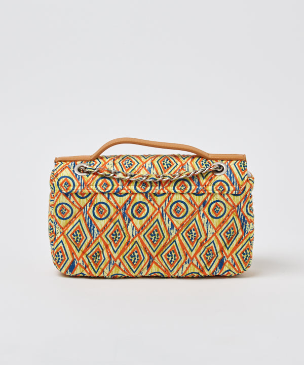 Quilting Kitenge Bag Medium CAMEL