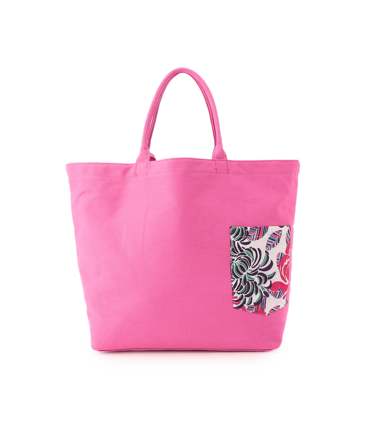 Colored Canvas Tote (Large) PINK