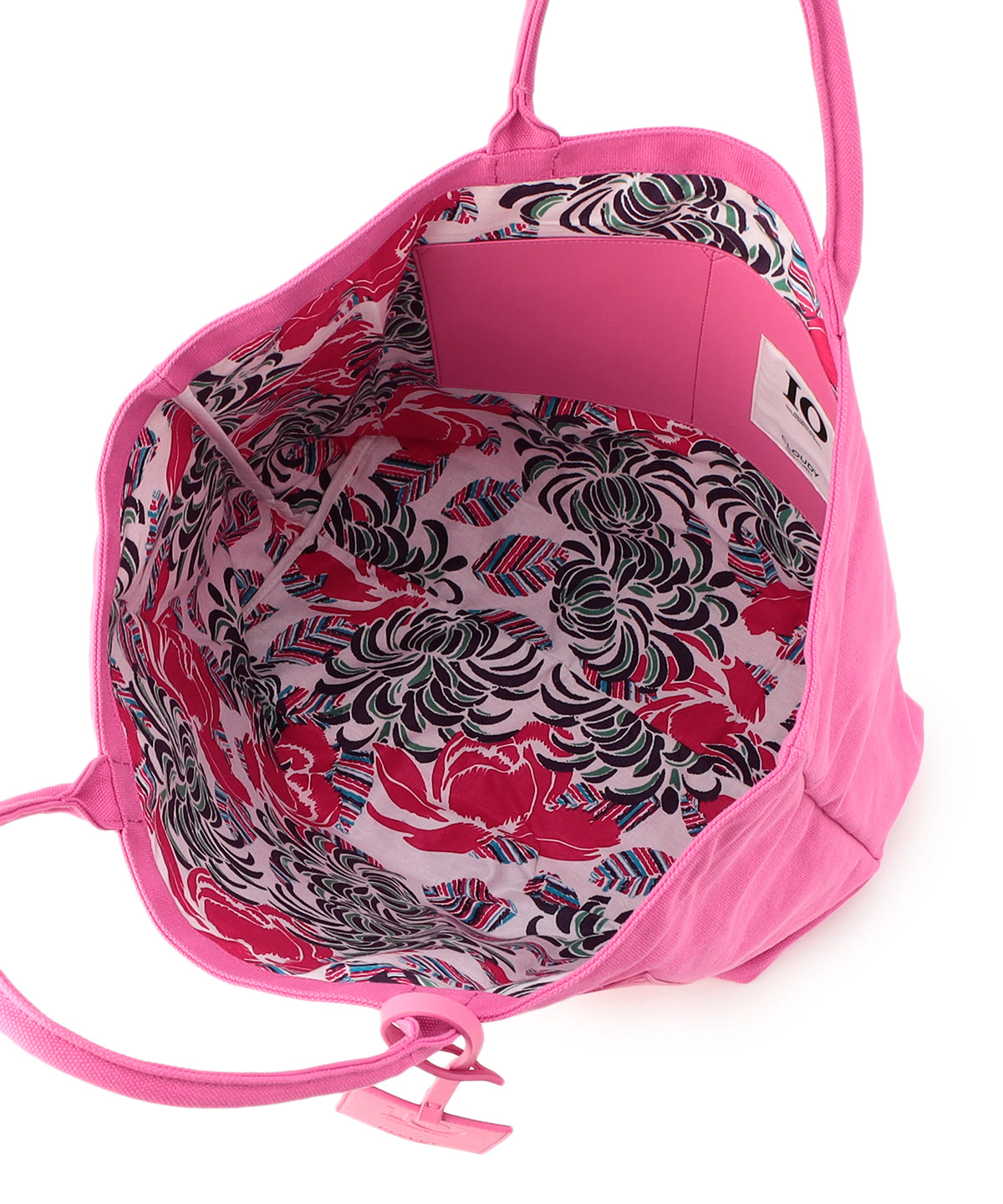 Colored Canvas Tote (Large) PINK