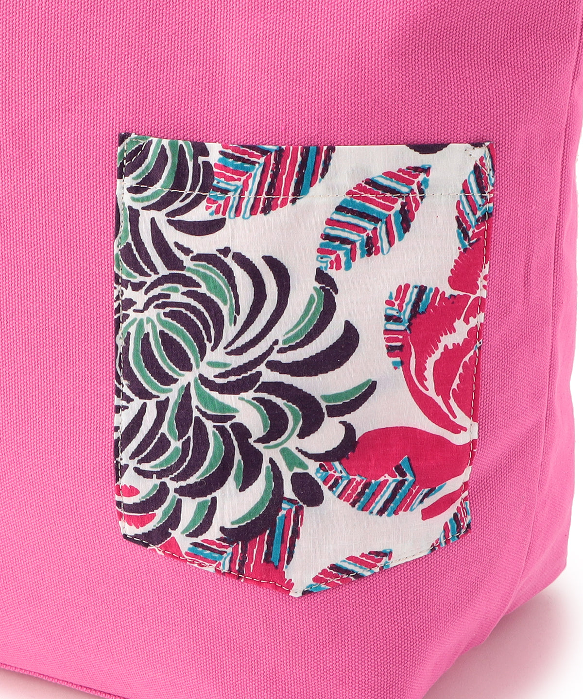 Colored Canvas Tote (Large) PINK