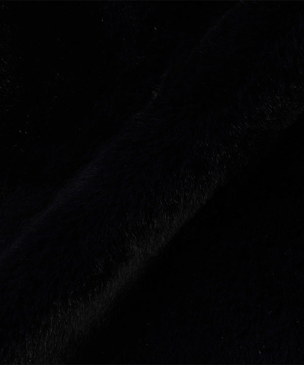Fake Fur Blouson BLACK